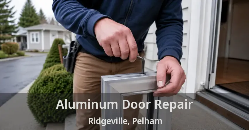 Aluminum Door Repair Ridgeville, Pelham - ON