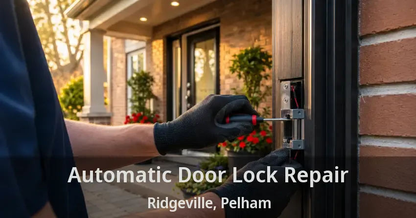 Automatic Door Lock Repair Ridgeville, Pelham - ON
