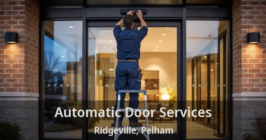 Automatic Door Services Ridgeville, Pelham - ON