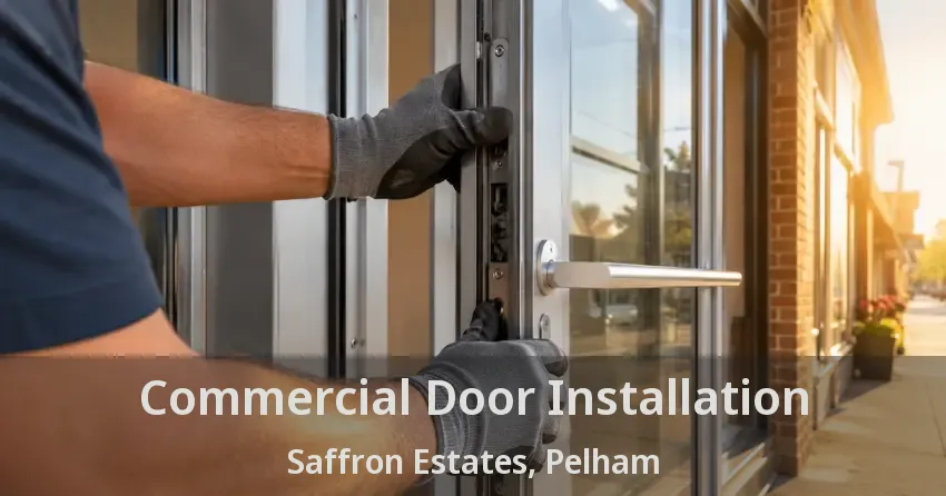 Commercial Door Installation Saffron Estates, Pelham - ON