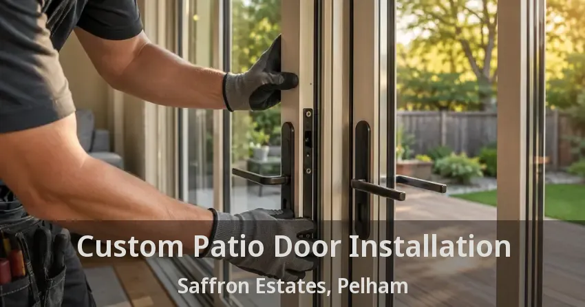 Custom Patio Door Installation Saffron Estates, Pelham - ON