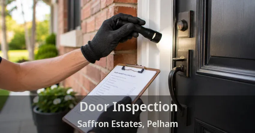 Door Inspection Saffron Estates, Pelham - ON