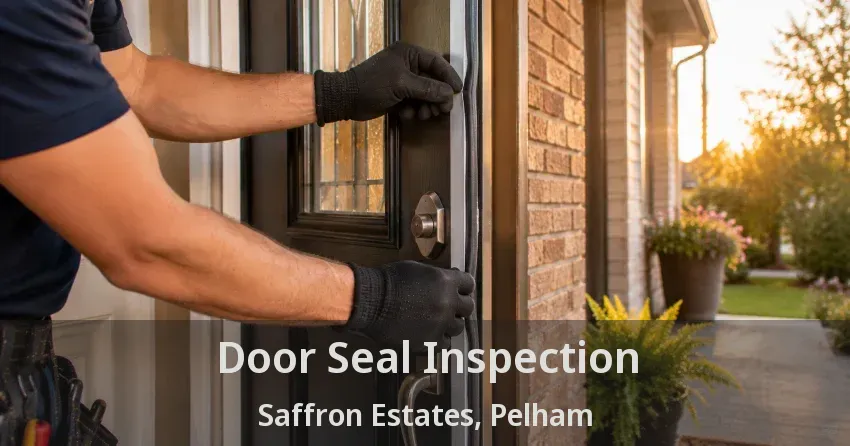 Door Seal Inspection Saffron Estates, Pelham - ON
