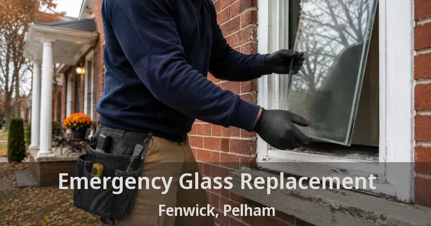 Emergency Glass Replacement Fenwick, Pelham - ON