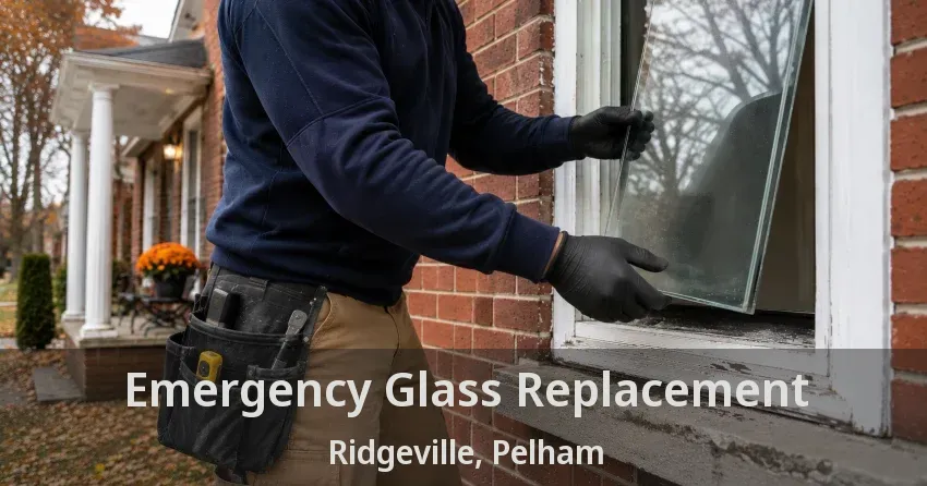 Emergency Glass Replacement Ridgeville, Pelham - ON