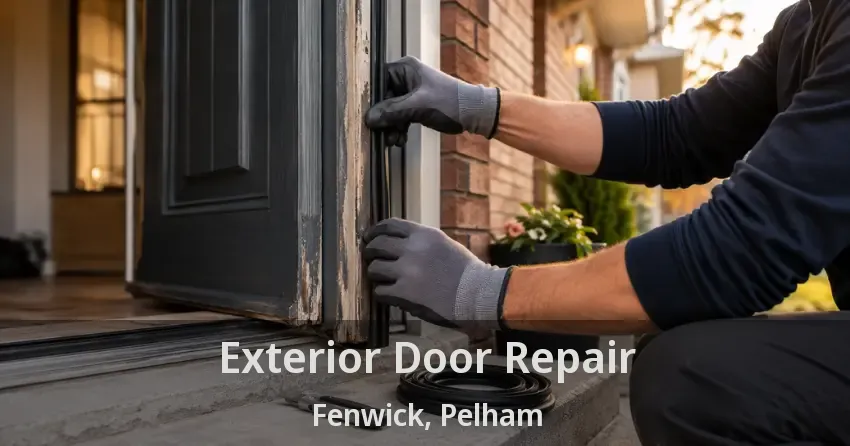 Exterior Door Repair Fenwick, Pelham - ON