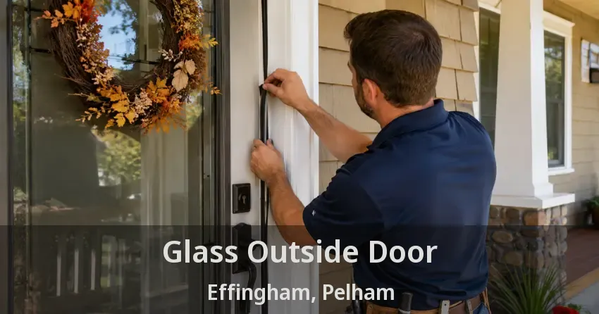 Glass Outside Door Effingham, Pelham - ON