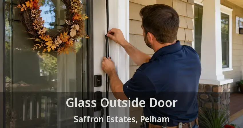 Glass Outside Door Saffron Estates, Pelham - ON