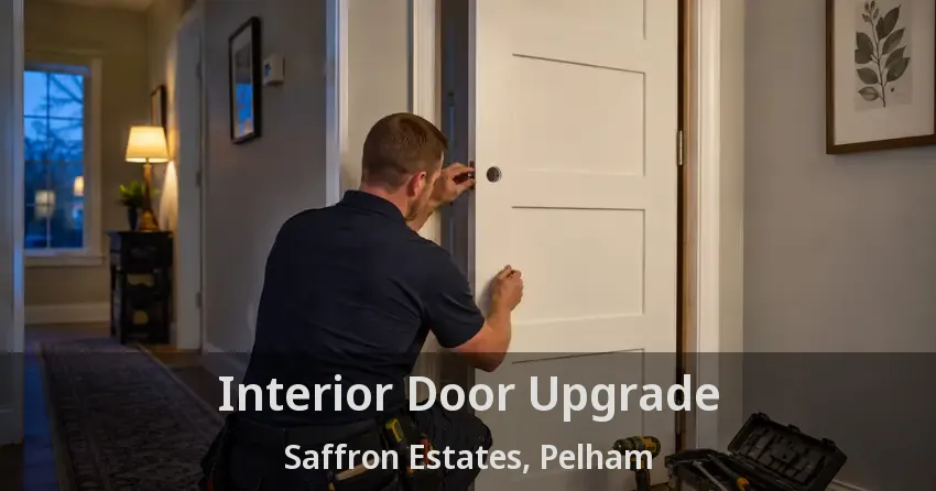 Interior Door Upgrade Saffron Estates, Pelham - ON