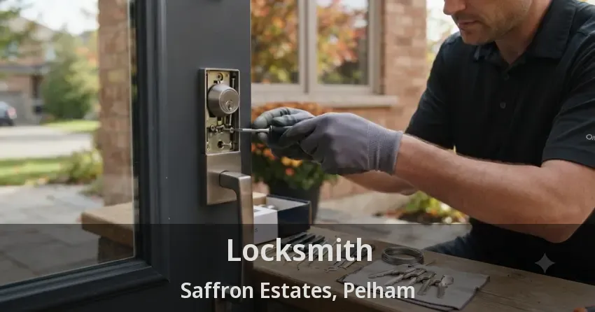 Locksmith Saffron Estates, Pelham - ON