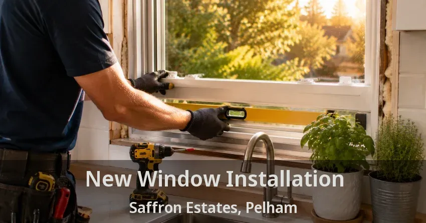 New Window Installation Saffron Estates, Pelham - ON