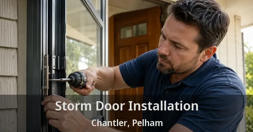 Storm Door Installation Chantler, Pelham - ON