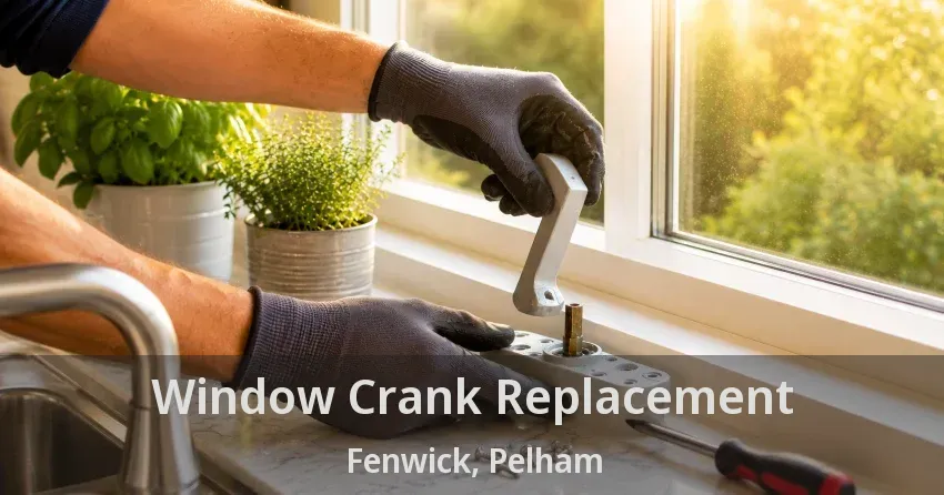 Window Crank Replacement Fenwick, Pelham - ON