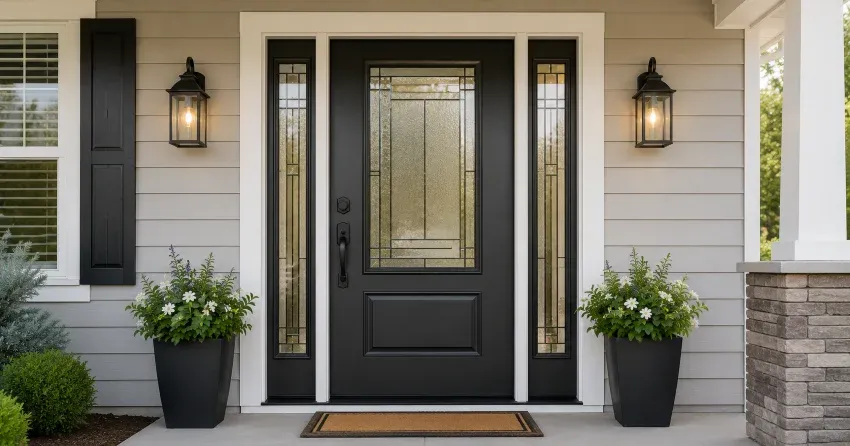full door replacement installation in Fenwick, Pelham