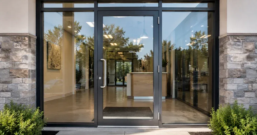 glass door installation sliding patio door in Pelham