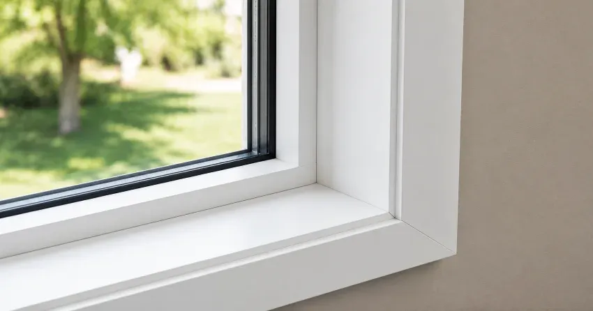 large picture window installed in a living room in Fenwick, Pelham