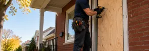 Temporary Door Securing Fonthill, Pelham